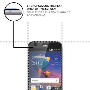ANTISHOCK para ZTE Zmax Champ Protector de pantalla duradero y resistente a impactos - Product Image 4