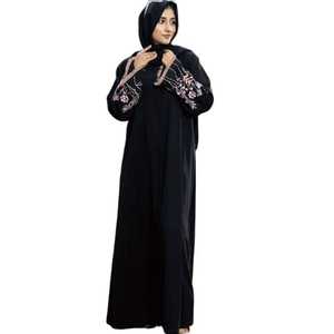 Offre Spéciale 2 pièces ensembles modeste grande taille Abaya manches longues turquie arabe islamique vêtements dubaï Musalmane prière robe dames - Product Image 1
