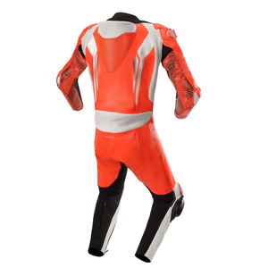 Combinaison de course professionnelle une pièce personnalisée pour adultes Ensemble de moto en cuir véritable de haute qualité avec design confortable et logo - Product Image 2