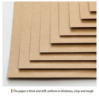 Rouleau de papier artisanal robuste 200gsm résistant à l'humidité et à la traction pour l'expédition industrielle et l'emballage de palettes