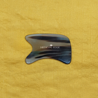 Outil de massage du visage en forme de R Original de haute qualité masseur facial de stress des tissus profonds de la plus grande entreprise de fabrication corne Gua Sha
