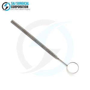 Espejo dental OEM con mango de acero inoxidable personalizable para escuelas dentales Pedidos a granel instrumentos quirúrgicos dentales - Product Image 2