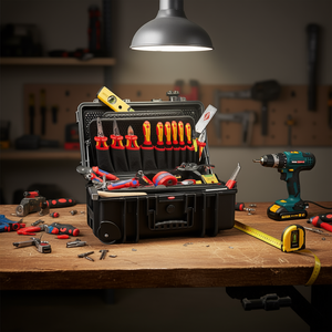 Estuche de Herramientas Eléctricas Knipex Robust26 con 23 Piezas Estuche Resistente para Herramientas para un Trabajo Eficiente - Product Image 3