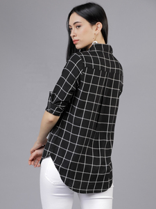 Chemises en flanelle décontractées pour femmes à manches longues avec boutons sur le devant 100% coton Service OEM respirant et écologique - Product Image 3