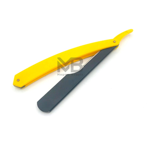 Maquinilla de Afeitar Manual Profesional con Hojas de Acero Inoxidable de un Solo Filo y Mango de Madera para Hombres y Mujeres - Product Image 3