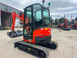 Excavadora Diesel Agrícola U27-4, Mini Excavadora Compacta con Bomba de Caja de Cambios para Agricultura y Construcción - Product Image 4