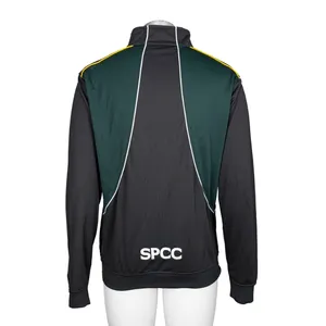 Jaqueta esportiva casual com emblema personalizável, corta-vento para corrida, corta-vento casual e confortável