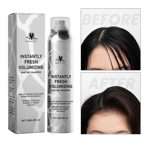 Etiqueta privada Vegano Todos los tipos de cabello Control de aceite Spray esponjoso orgánico Cabello aceitoso Voluminizador Champú seco Spray - Product Image 6