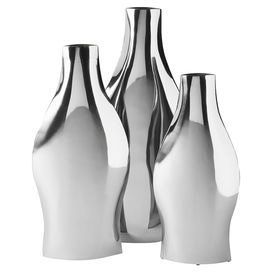 Vase à fleurs en aluminium de style rustique avec aspect artisanal et patine vieillie parfait pour les intérieurs de campagne ou les thèmes antiques - Product Image 5