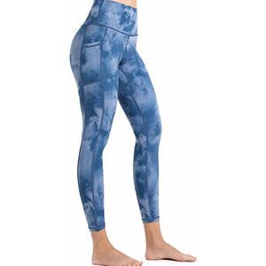 Leggings de Yoga Transpirables de Alta Calidad para Mujer, con Cintura Elástica, Diseño Sólido, Hechos de Spandex/Poliéster, Hechos en Pakistán - Product Image 1