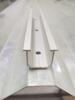 Système de montage solaire prêt à l'exportation EuroHa en aluminium anodisé argenté, barres solaires de 2 à 4 mm d'épaisseur, garantie 10 ans, résistance au vent 60 m/s