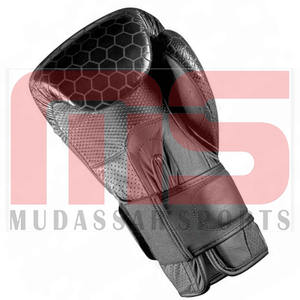 Etiqueta privada 100% cuero OEM guantes de boxeo logotipo personalizado entrenamiento profesional Muay Thai MMA 12oz 14oz 16oz guantes al por mayor - Product Image 3