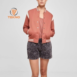 Veste universitaire en laine de haute qualité pour femmes Logo personnalisé respirant marque privée manteau d'hiver long tissu imprimé Service OEM - Product Image 2