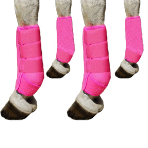 High Quality Custom Neoprene Horse <b>Bell</b> Splint Boots with Customized Logo Horse Leg Protector Medicine Boots Care - Product Image 4