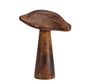 Support de champignon unique en bois sculpté à la main conçu pour les collectionneurs botaniques et les décorations d'intérieur inspirées de la nature - Product Image 6