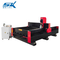 1325 Router CNC de alta velocidad para mármol, granito, piedra, estatuas y lápidas, con caja de engranajes, PLC, motor de husillo de 3KW y refrigeración por agua, de larga duración