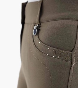 กางเกงขี่ม้าแบบเต็มตัว ซิลิโคน ยี่ห้อ Equestrian Clothing ปี 2025 ขายส่ง พร้อมกระดุม - Product Image 5