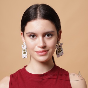 Orecchini di pasqua fatti a mano | Gioielli artigianali | Regalo di festa per boutique a Toronto, Vancouver, Milano, Parigi e Berlino - Product Image 5
