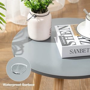 Mesa de centro de madera, mesa auxiliar, mesita de noche, muebles de sala de estar, diseño moderno, duradero, de alta calidad, precio razonable de venta superior - Product Image 3