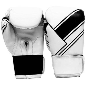 Gants de boxe en cuir de vache pour entraînement sportif, kickboxing, boxe, entraînements en salle de sport et remise en forme, avec design imprimé personnalisé - Product Image 1