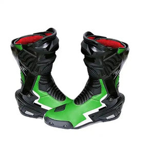 Best Material Wholesale Premium Quality Motorbike <b>Shoes</b> Top Selling Latest Style Breathable Leather for All Winter Autumn Spring - Product Image 5