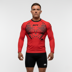 เสื้อ2025ผ้าสแปนเด็กซ์/ โพลีเอสเตอร์สำหรับผู้ชายผ้าแห้งเร็วน้ำหนักเบาปรับแต่งได้ศิลปะการต่อสู้ Jiu - Product Image 1