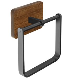 Serviette Serviette Cintre Salle De Bains Cuisine Argent avec Chrome Fini Résistant À La Corrosion Serviette Anneau Premium Construction En Métal - Product Image 4