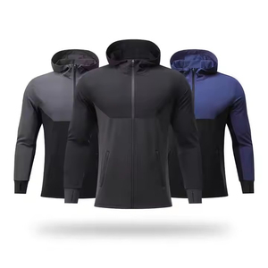 Custom Logo Winter Men's Zip-Up Hoodie Heavyweight 100% Cotton Digital Printing & Plain Dyed Gym Wear - Product Image 4