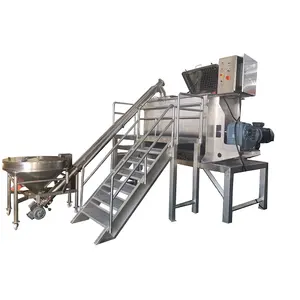High mixing uniformity animal feed poultry feed mill/animal feed mixer