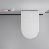 FABIA WC intelligent mural noir en céramique, certifié CE, avec bidet électrique intégré, vente en gros, articles sanitaires de Foshan
