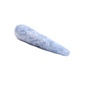 Varita de cristal de alta calidad, Varita de calcita azul para mujer, ejercicio Kegel, cuerpo Natural y masaje curativo de cristal Yoni, venta al por mayor - Product Image 5