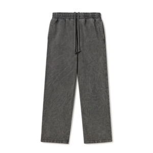 Pantalons de survêtement décontractés pour hommes en gros, prix FOB bon marché, pantalons de sport de haute qualité en tissu canvas de printemps - Product Image 3