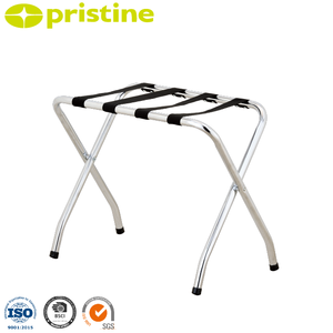 Portaequipajes Moderno y Resistente de Tubo de Acero para Hoteles - Muebles Comerciales para Hoteles Modelo BN157 Marca Pristine - Product Image 2