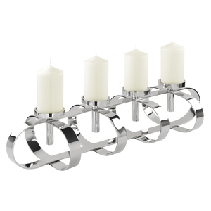 Bougeoir pliable en métal design T Light et porte-fleurs noël et mariage décoration de la maison à la main T Light Candle Stand - Product Image 1