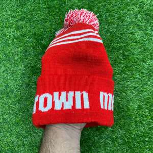 High Quality Striped Beanie Wool <b>Blend</b> Digital Printed for Beach and Travel - Product Image 5