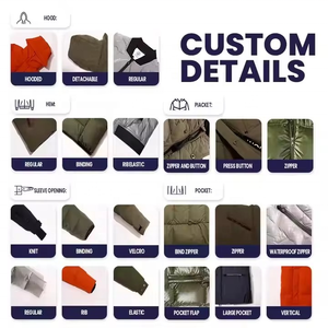 Chaqueta para hombre de alta calidad, chaquetas con cremallera de diseño personalizado de fábrica, chaquetas bordadas Sherpa de peso pesado, fabricante - Product Image 4