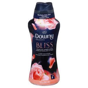 Downy Infusions In-Wash <b>Scent</b> Booster Beads Eco-Friendly 20.1 oz Sparking Amber and Rose <b>Scent</b> Enhancer for Apparel Detergent - Product Image 1