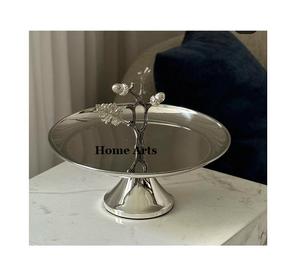 แท่นวางเค้กผลไม้อะลูมิเนียมและสแตนเลสสตีลดีไซน์ยอดนิยมรูปทรงกลม - Product Image 6