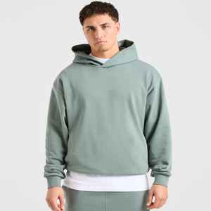 Nouveaux sweats à capuche respirants pour hommes : confortables, de qualité supérieure, 100 % coton, vêtements personnalisés à logo tendance pour le streetwear. - Product Image 4