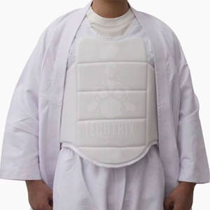 ชุดป้องกันหน้าอกสำหรับชกมวยทำจากหนังคุณภาพสูงปรับขนาดได้โลโก้ได้ตามต้องการ - Product Image 3