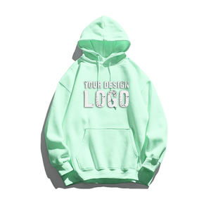 Sudadera de Hombre Personalizada con Logotipo Bordado, 100% Algodón, Forro Polar, Sin Cordones, Corte Regular, Hombros Caídos, Gruesa, para Invierno - Product Image 5