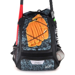 Bolsa de Béisbol Juvenil-Mochila de murciélago para béisbol, equipo y equipo de béisbol T-Ball y softball, soporte para bate y guante, comparación principal grande - Product Image 6