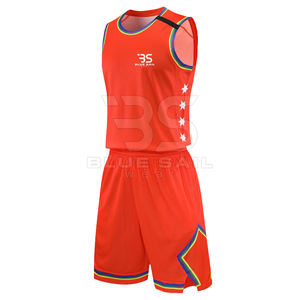 Ensemble d'uniformes de basket-ball personnalisés pour hommes et femmes avec logo personnalisé et numéros de joueur ensemble d'uniformes de basket-ball - Product Image 2