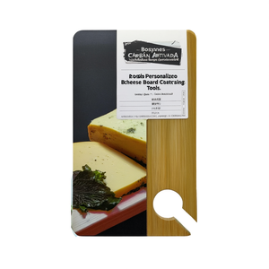 Tagliere per Formaggi Personalizzato in Bambù Bosques con Accessori da Taglio - Product Image 3