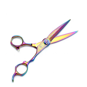 Ciseaux de coiffeur de coiffure professionnels Kit de ciseaux de cheveux de 6 pouces pour Salon ensemble de ciseaux de coiffeur de bonne qualité - Product Image 2