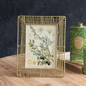 Trending Rectangle Metal Picture Frame Gold Picture Holder Child hood Memory <b>Photos</b> <b>Album</b> Jewellery Box Craftmanship Gifts - Product Image 2