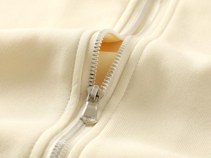 Sudaderas con capucha y cremallera para hombre a la moda al por mayor, sudaderas con capucha y logotipo personalizado, sudaderas con capucha informales con cremallera en blanco, cómodas - Product Image 3