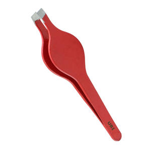 Pince à épiler artisanale en acier à haute teneur en carbone, à pointe inclinée, pour sourcils, poils du visage, élimination des éclats et des poils incarnés - Légère et durable - Product Image 3