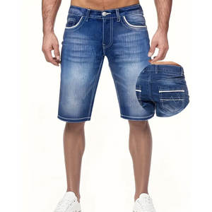 Pantalones cortos vaqueros de buena calidad Pantalones cortos vaqueros de hombre personalizados al por mayor Nueva llegada Pantalones cortos vaqueros de hombre de etiqueta privada - Product Image 5