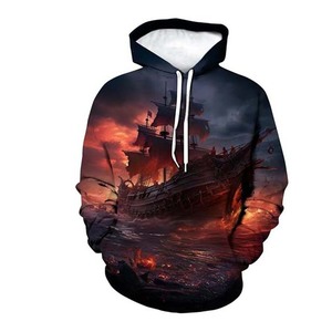 OEM Custom New Fashion Sportswear & Fishing Wear Sweats à capuche imprimés par sublimation à manches longues en vente Concevez votre propre! - Product Image 5